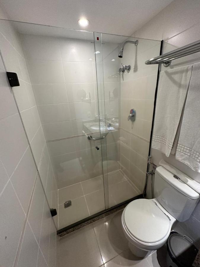 Apartahotel Flat Com Vista Panoramica -15- Na Barra Da Tijuca - Estacionamento Gratuito - Frigobar - Ar Condicionado - Piscina - Academia - Balsa Gratis - Varanda - Vista Parcial Mar E Lagoa